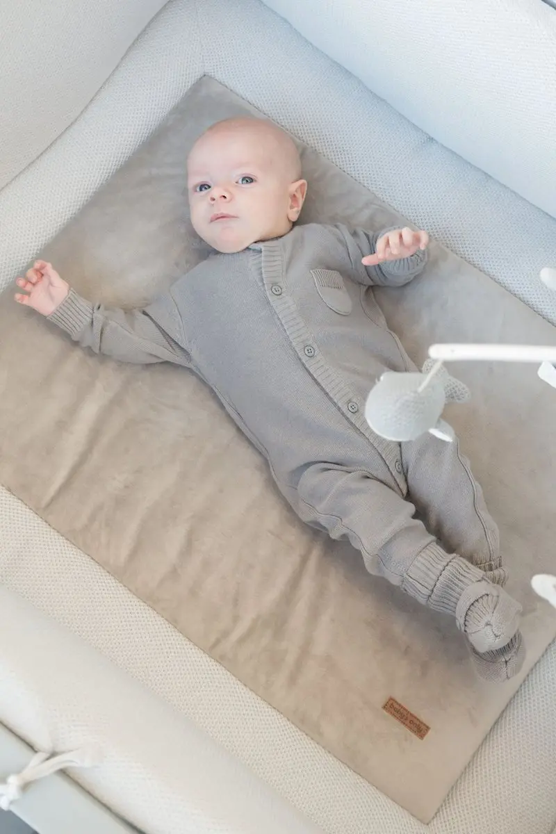 Baby's Only Gebreid Boxkleed Classic Zand 80x100cm