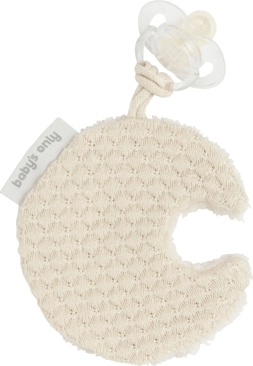 Baby's Only Speenknuffel Maan Sky - Warm Linen