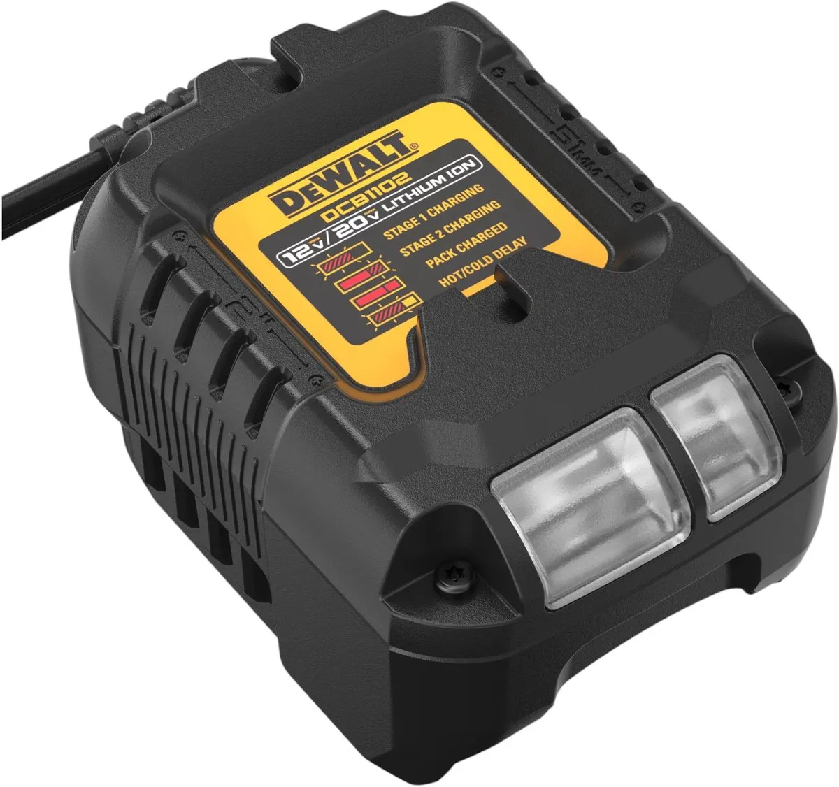 DeWalt DCB1102E2 Starterset 2x POWERSTACK 18V XR Accu 1.7Ah + Lader