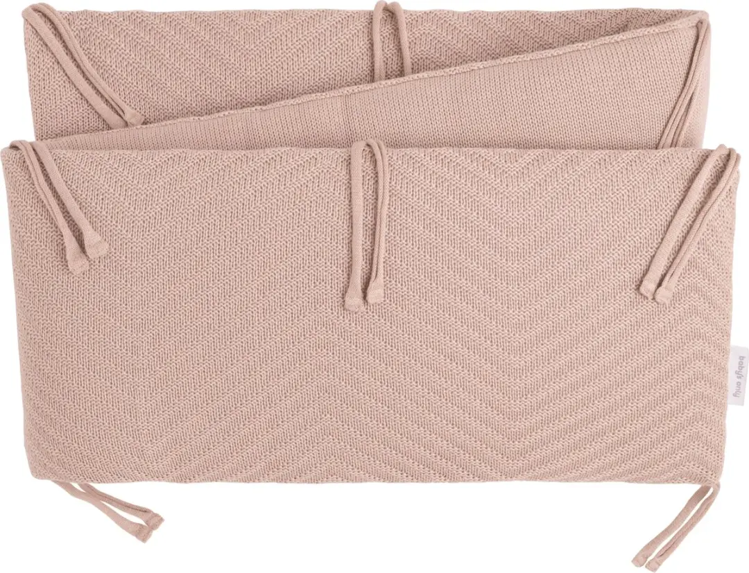 Baby's Only Gebreide Bedbumper Grace Blush