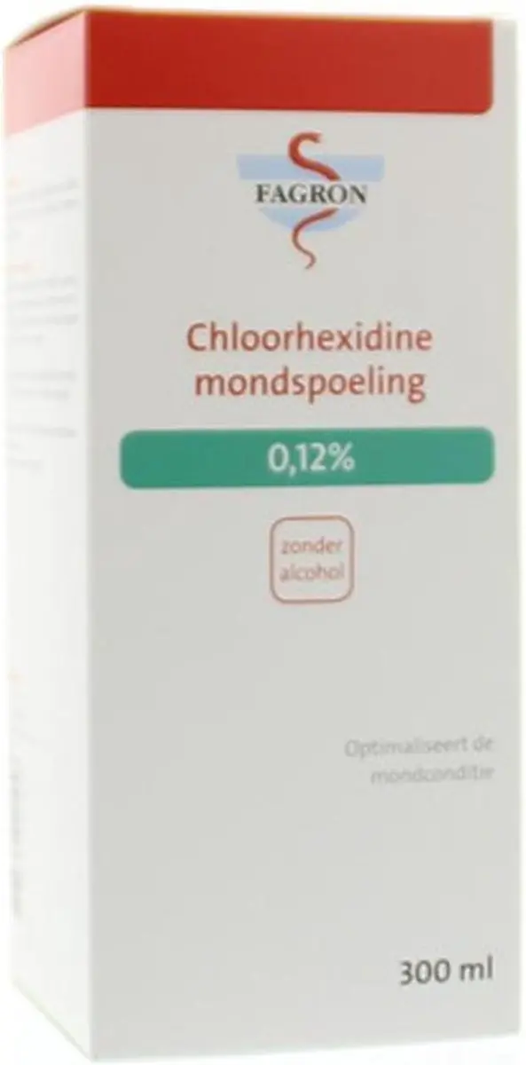 Fagron Chloorhexidine Mondspoeling 0.12% 300ml