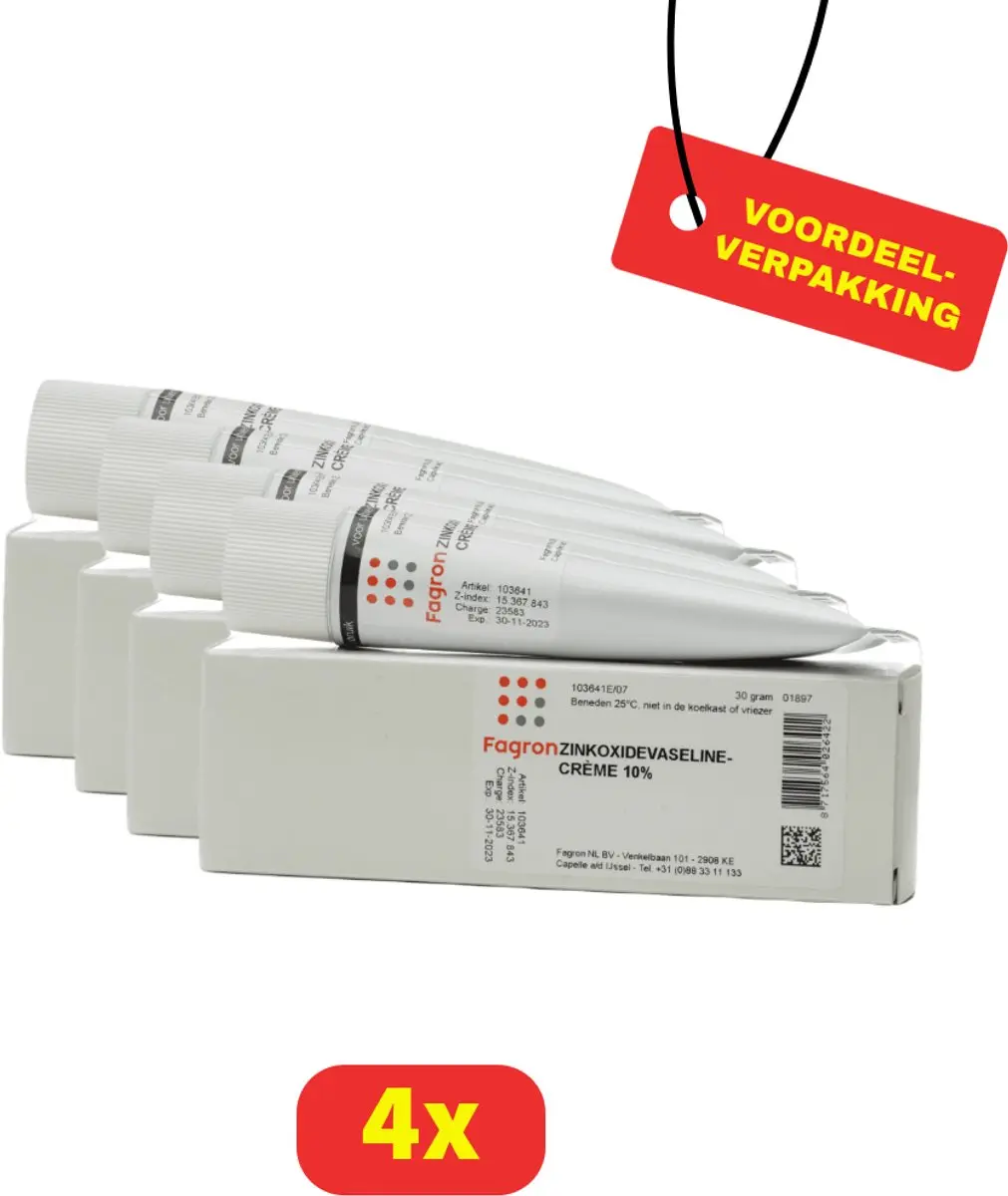Fagron Zinkoxidevaselinecreme 10%