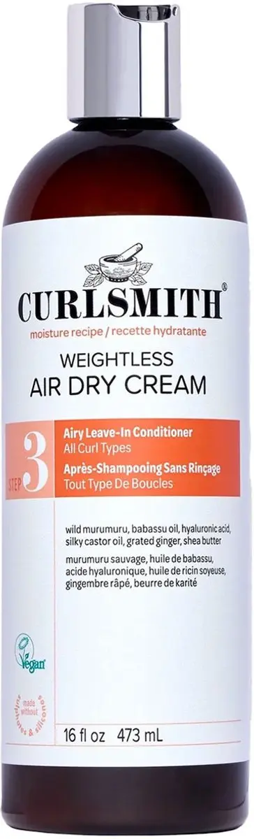 Curlsmith Weightless Air Dry Cream 473ml - Leave-in Conditioner
