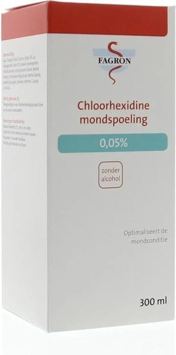 Fagron Chloorhexidine Mondspoeling 0.05% 300ml