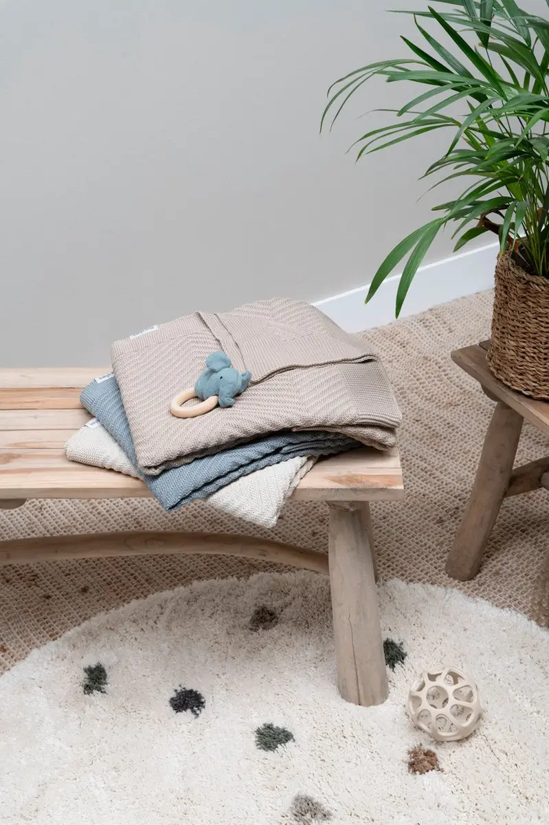 Baby's Only Ledikantdeken Grace Beige 100x135cm