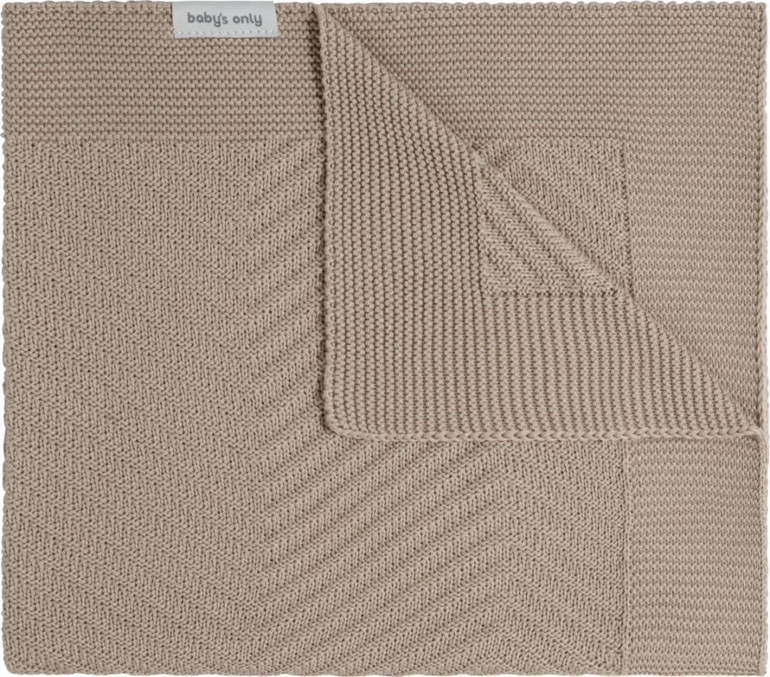 Baby's Only Ledikantdeken Grace Beige 100x135cm