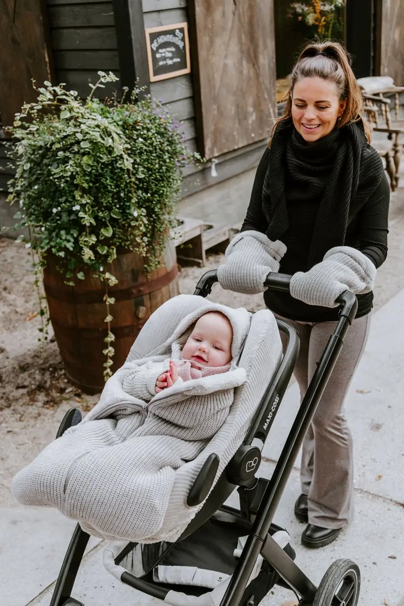 Baby's Only Kinderwagen Handschoenen Hope - Dusty Grey