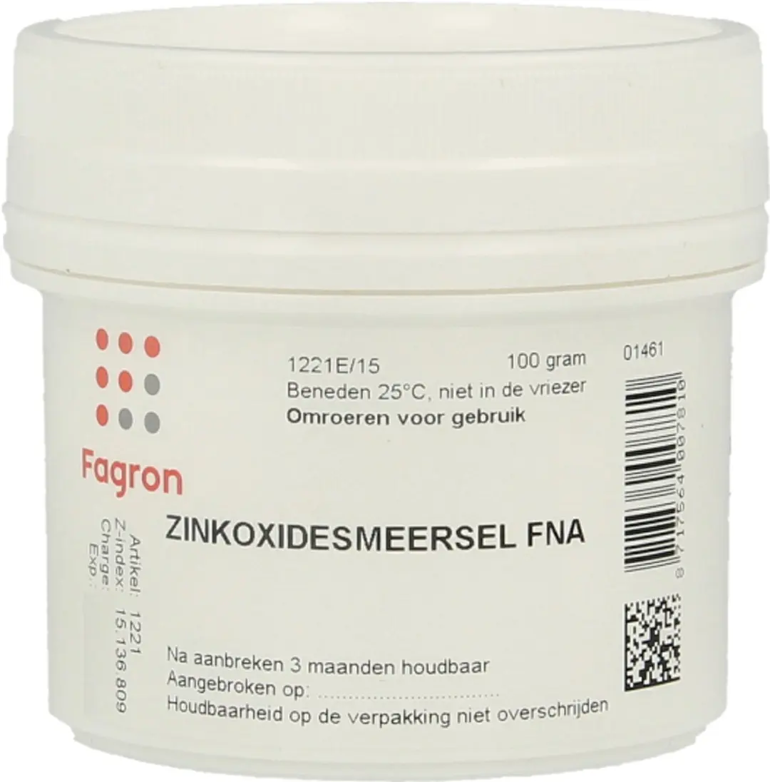 Fagron Zinkoxidesmeersel FNA 100g