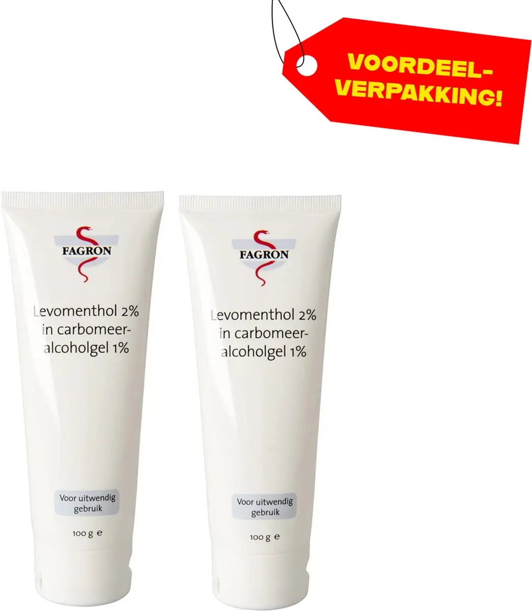 Fagron Levomenthol 2% Carbomeer Alcoholgel 1%