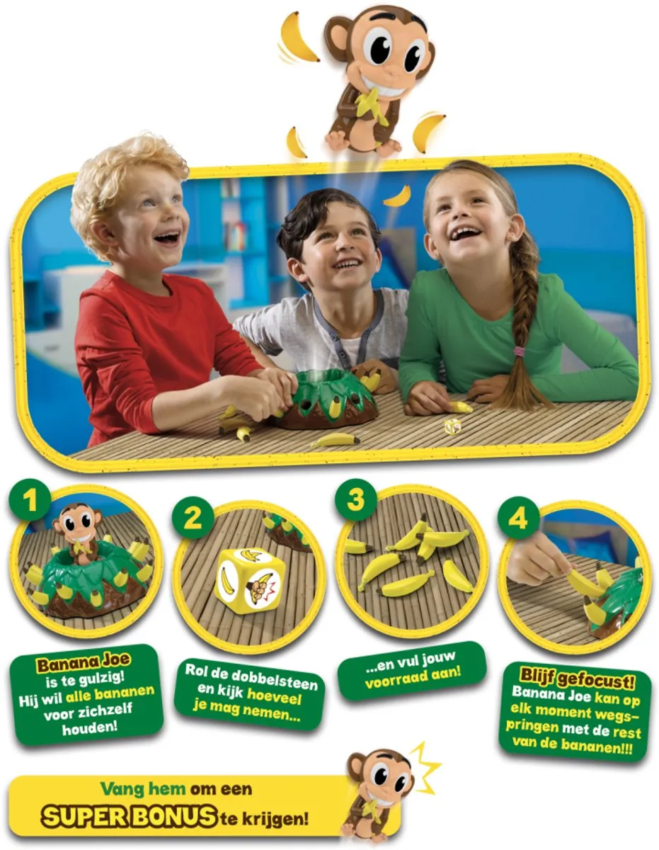Goliath Banana Joe Actiespel - 2-4 Spelers