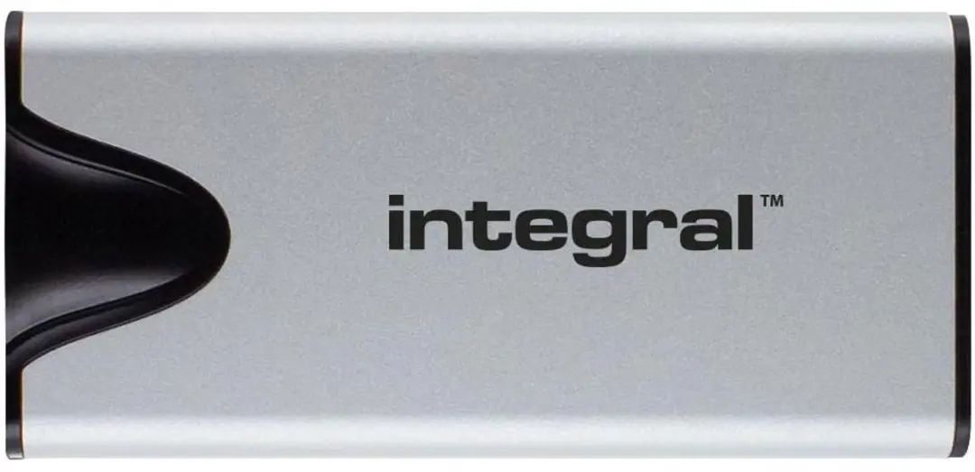 Integral SlimXpress Pro INSSD500GPORT3.2SLIMXS SSD - 500GB - Thunderbolt 3 - USB 3.2 Gen 2x2 - Zilver