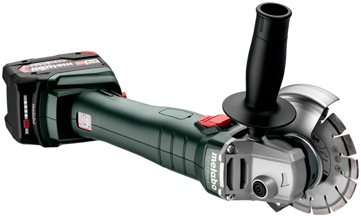 Metabo W18 L9-125 Haakse Accuslijper 18V - 125mm - afbeelding 6 van 6