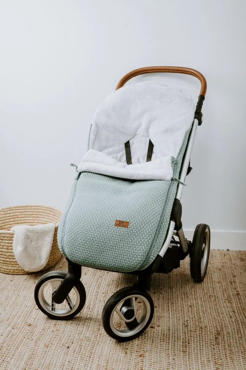 Baby's Only Voetenzak Buggy Robust - Taupe - 3-puntsgordel