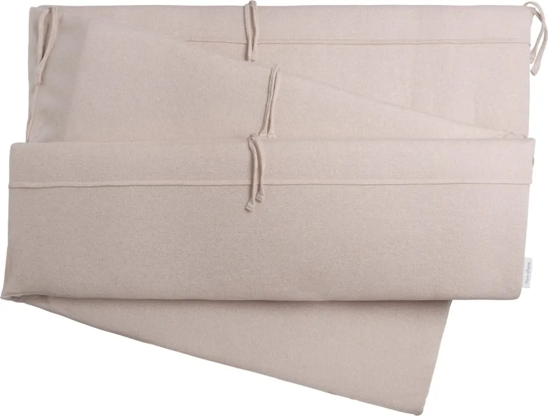 Baby's Only Boxbumper Sparkle Parkomranding - 330x28cm - Goud-Ivoor