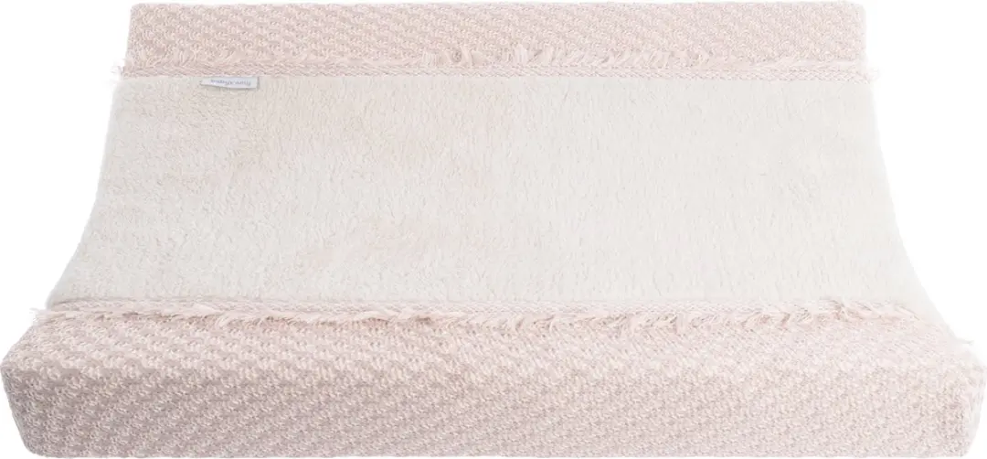 Baby's Only Aankleedkussenhoes Happiness 45x70cm - Oud Roze/Ecru