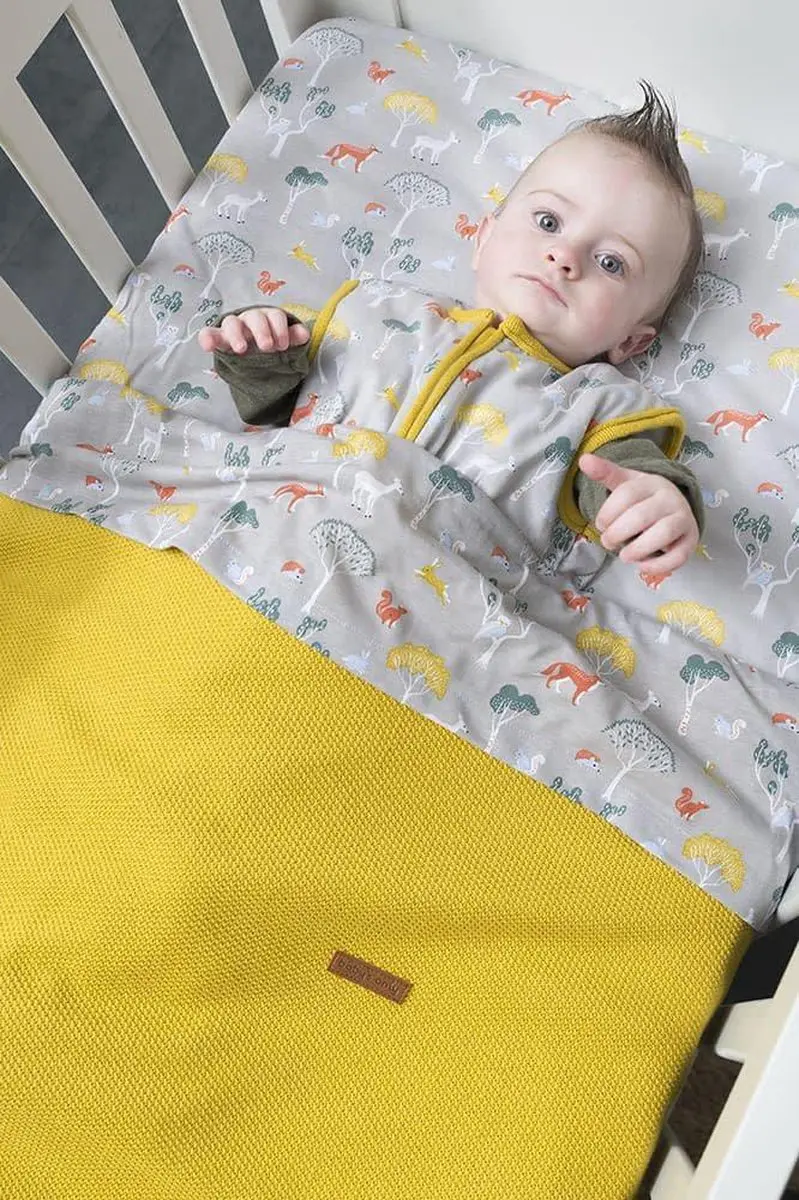 Baby's Only Wiegdeken Forest Khaki 70x95cm
