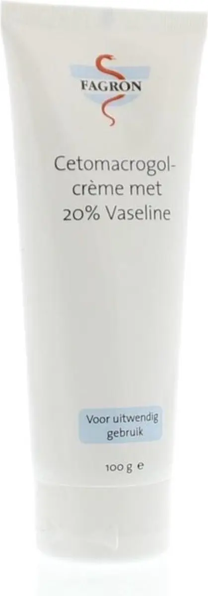 Fagron Cetamacrogolcrème 20% Vaseline 100g