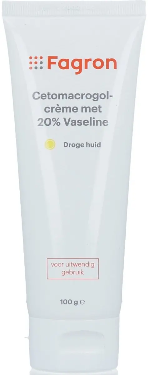 Fagron Cetamacrogolcrème 20% Vaseline 100g