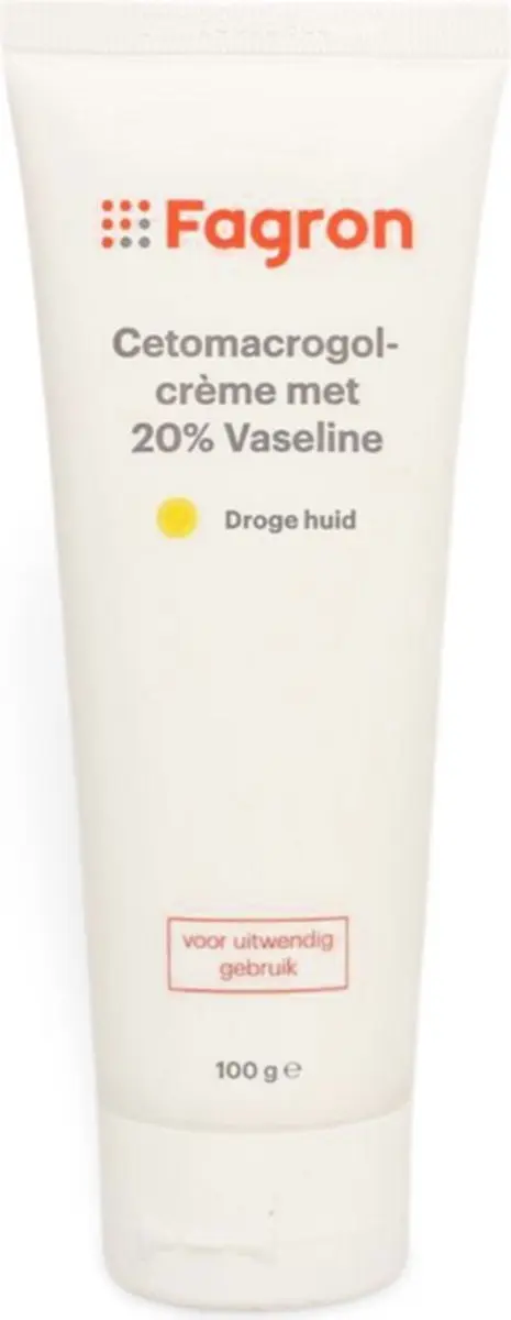 Fagron Cetamacrogolcrème 20% Vaseline 100g
