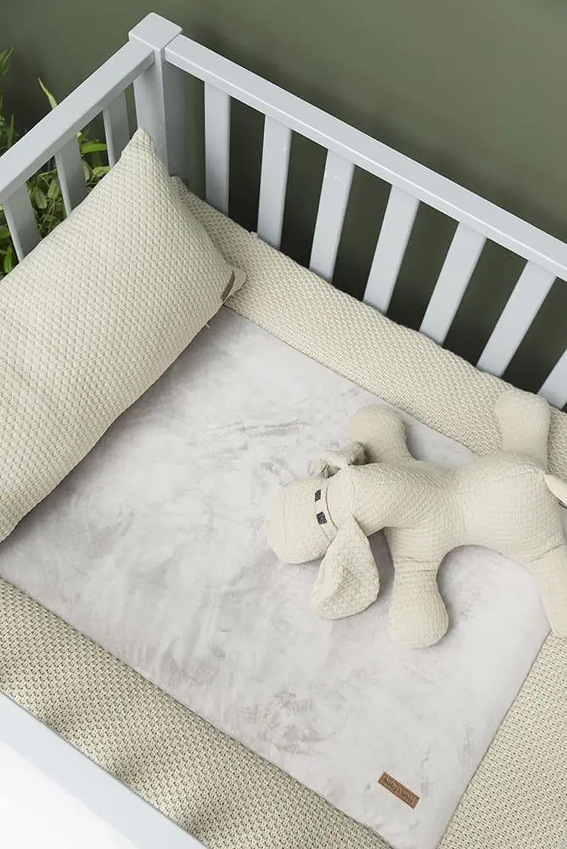 Baby's Only Gebreid Boxkleed Parklegger 80x100cm - Roest