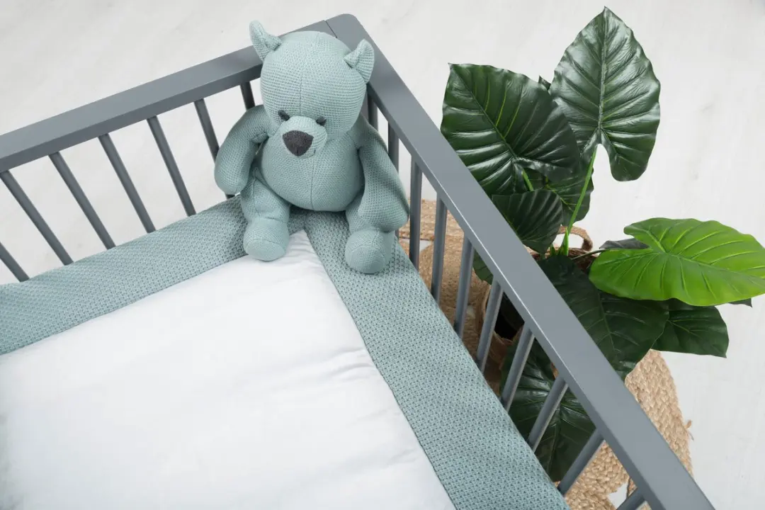 Baby's Only Gebreid Boxkleed Parklegger 80x100cm - Roest