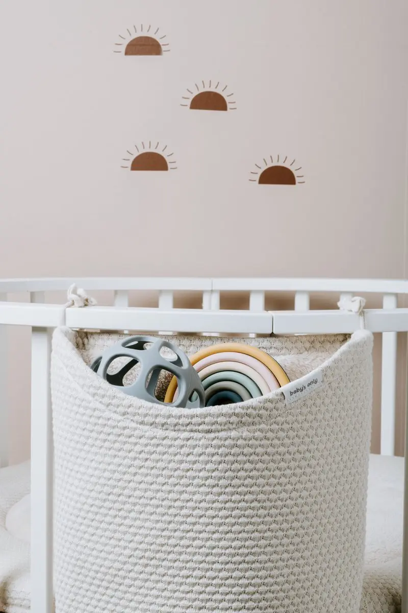 Baby's Only Gebreide Boxzak Speelgoed - Warm Linen