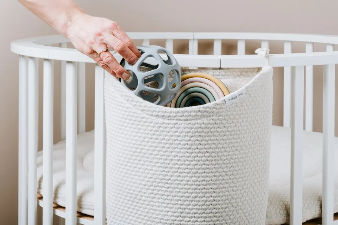 Baby's Only Gebreide Boxzak Speelgoed - Warm Linen