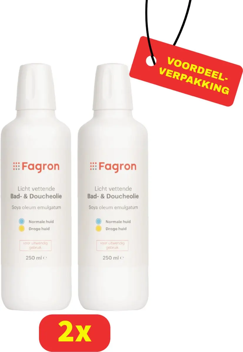 Fagron Licht Vettende Bad & Douchelotion 250ml