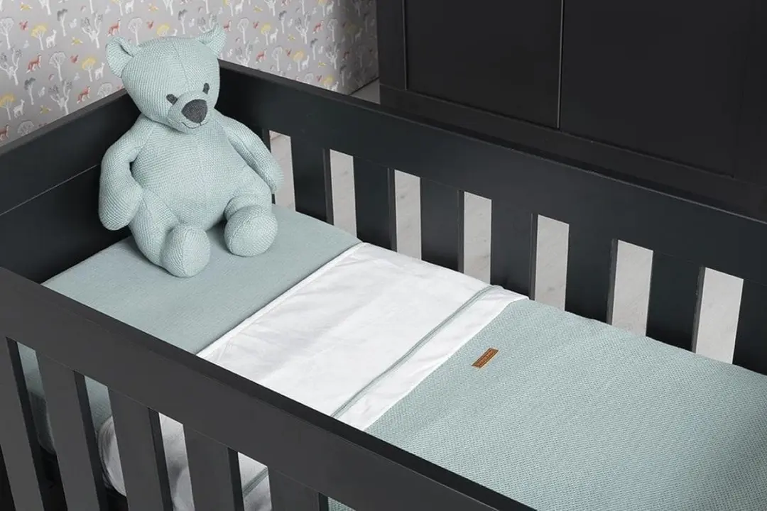 Baby's Only Classic Gebreid Dekbedovertrek 1.5 TOG - 100x135cm - Zilvergrijs