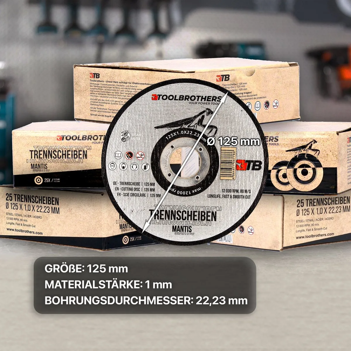 Makita GA016GZ Haakse Slijper 125mm XGT Solo - Metaal