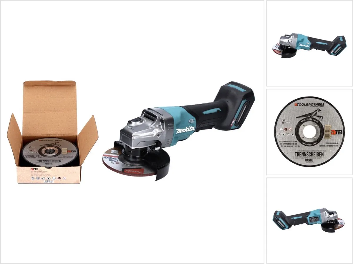 Makita GA016GZ Haakse Slijper 125mm XGT Solo