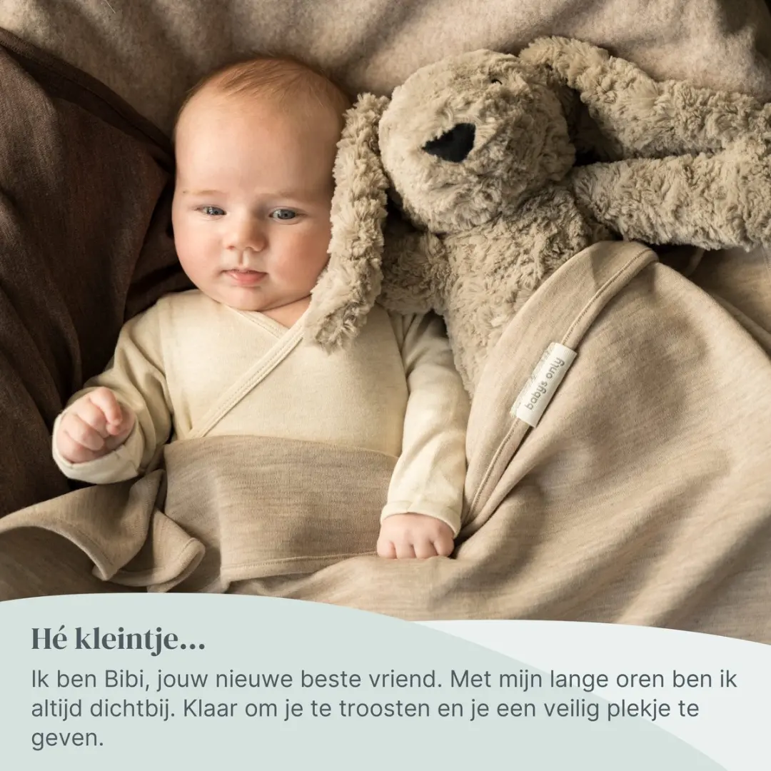 Baby's Only Bibi Knuffelkonijn Slaaptrainer - Taupe