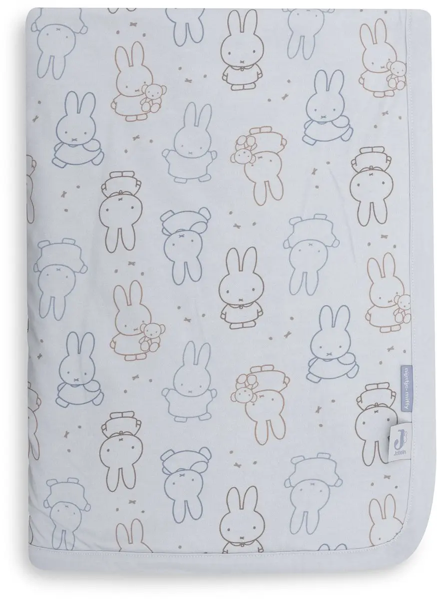 Jollein Baby Deken Wieg Miffy Moments 75x100cm