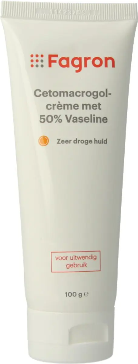 Fagron Cetomacrogolcrème 50% Vaseline 100g