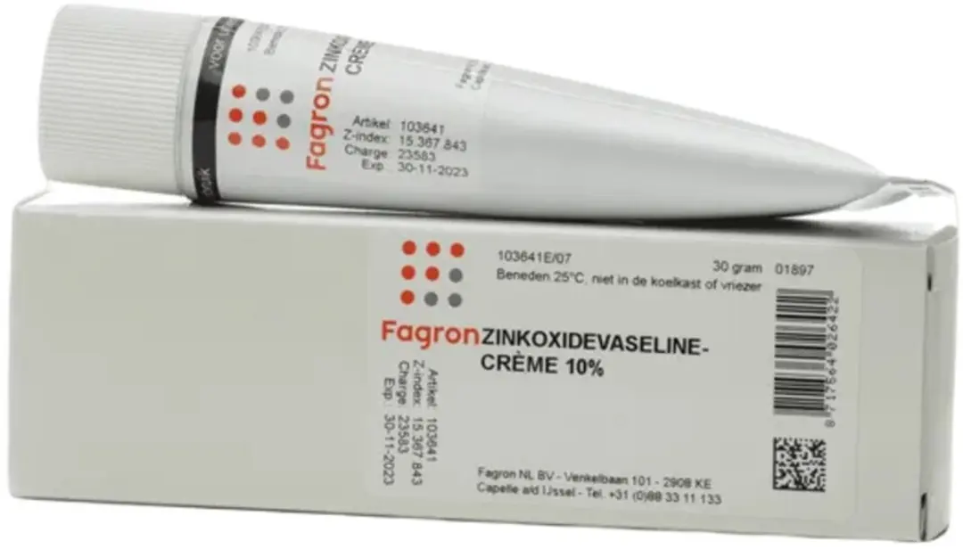 Fagron Zinkoxidevaselinecreme 10% 30g