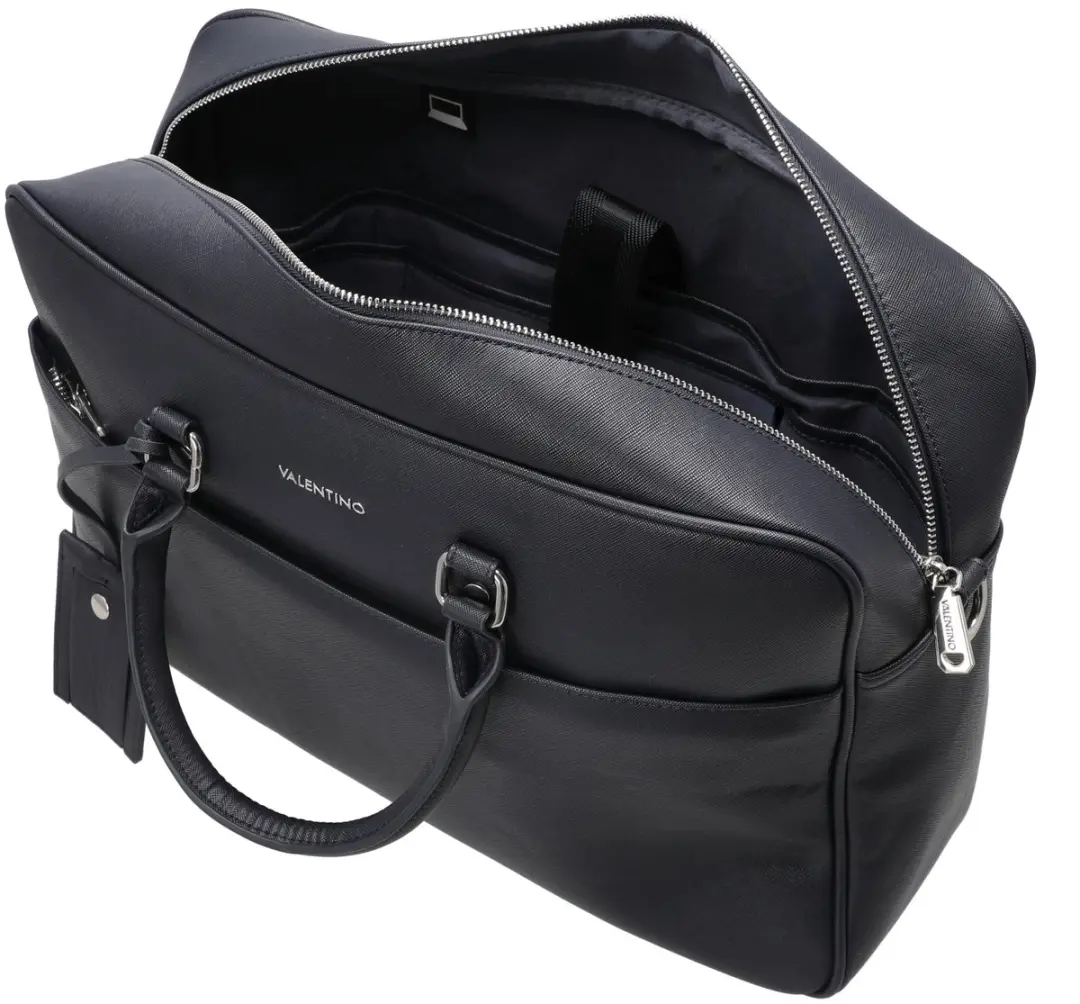 Valentino Marnier Business Bag VBS5XQ04 Blu - 17 inch - 9 Vakken
