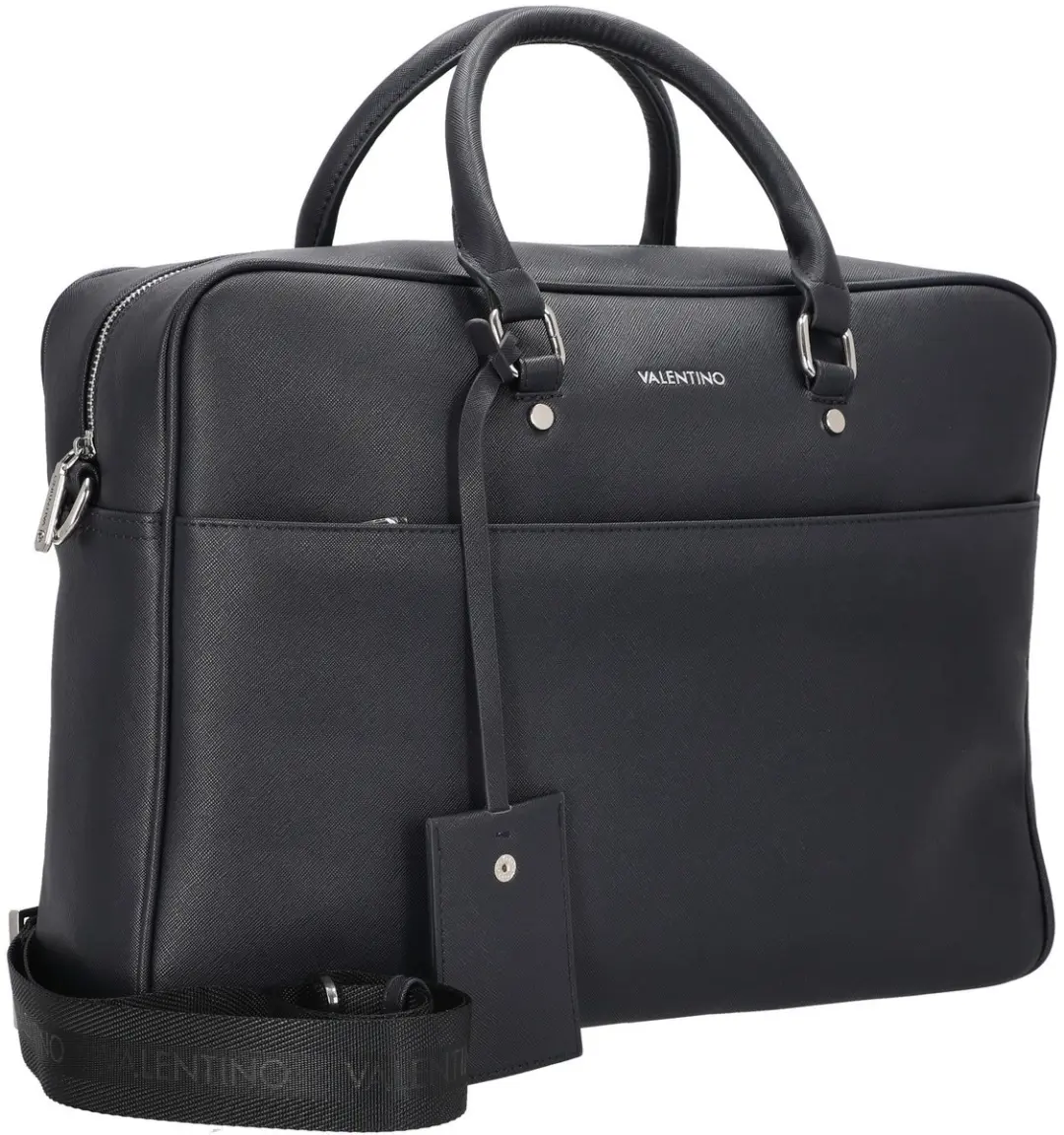 Valentino Marnier Business Bag VBS5XQ04 Blu - 17 inch - 9 Vakken
