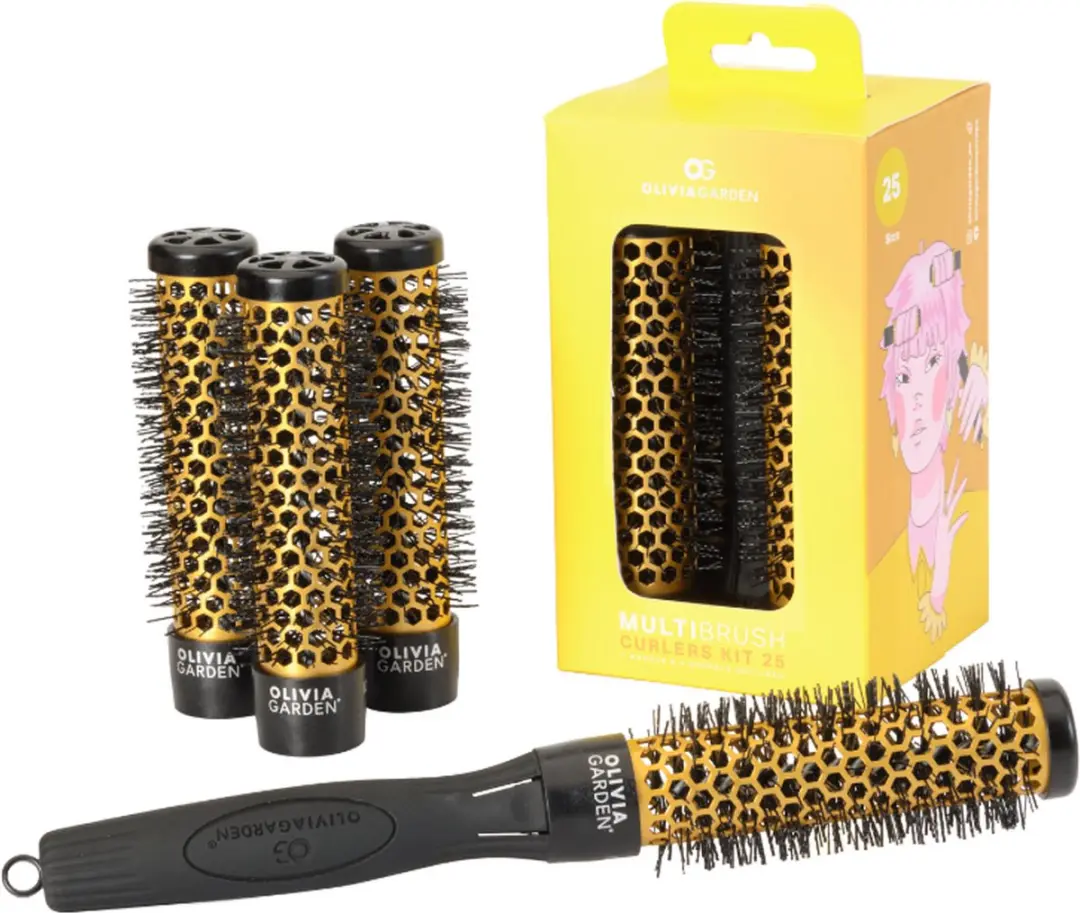 Olivia Garden Multibrush Curlers Kit 25mm