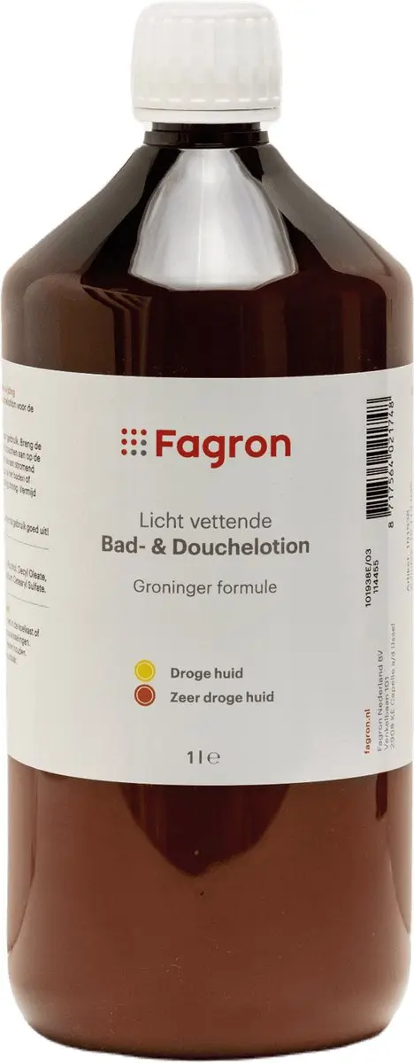 Fagron Groninger Bad/Douche Lotion 1000ml - 6 Stuks