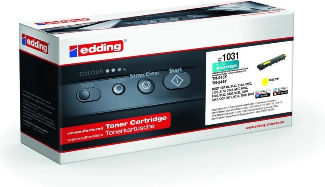 edding 1031 Toner Geel