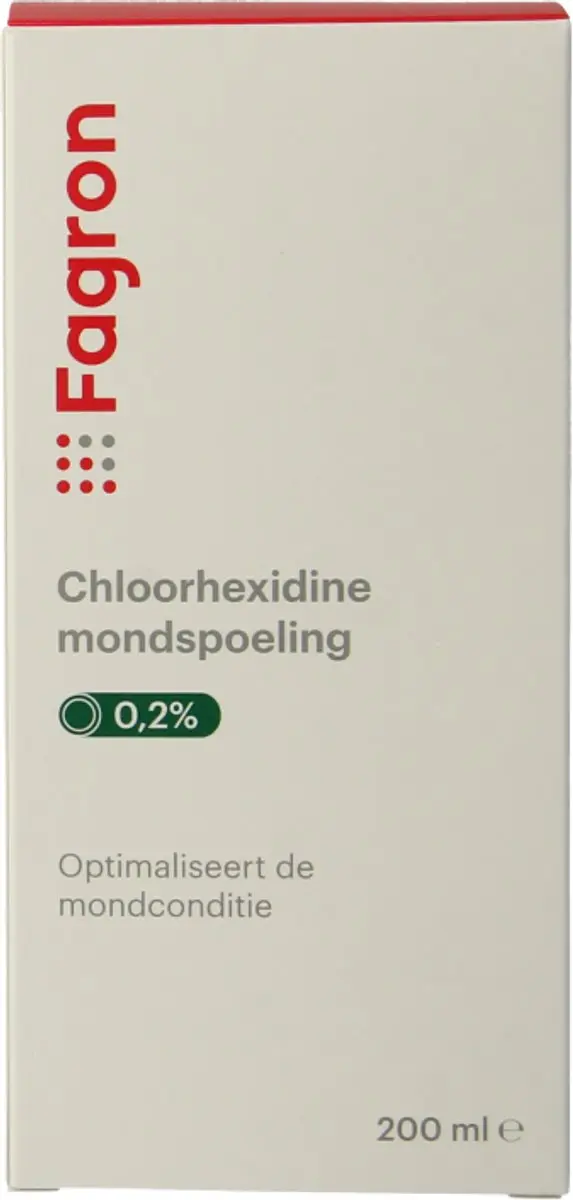 Fagron Chloorhexidine Mondspoeling 0.2% 200ml