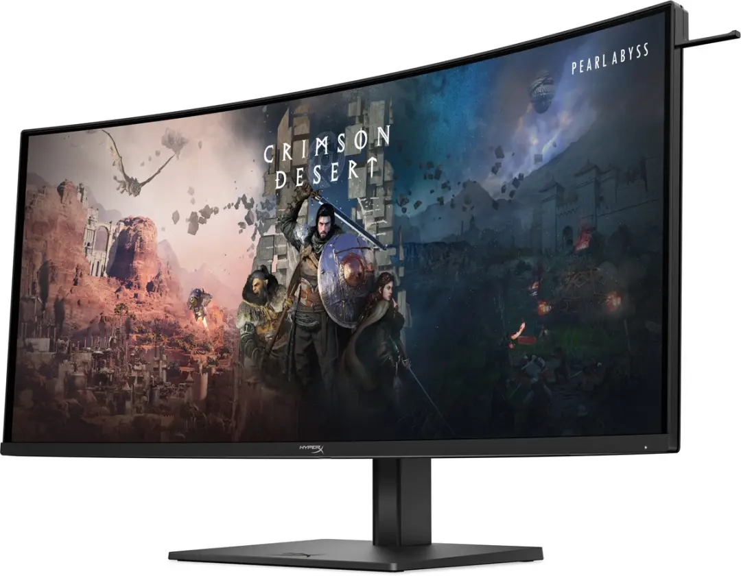 HyperX OMEN OLED 34 Curved Gaming Monitor 34" WQHD - 360Hz - QD-OLED - USB-C KVM
