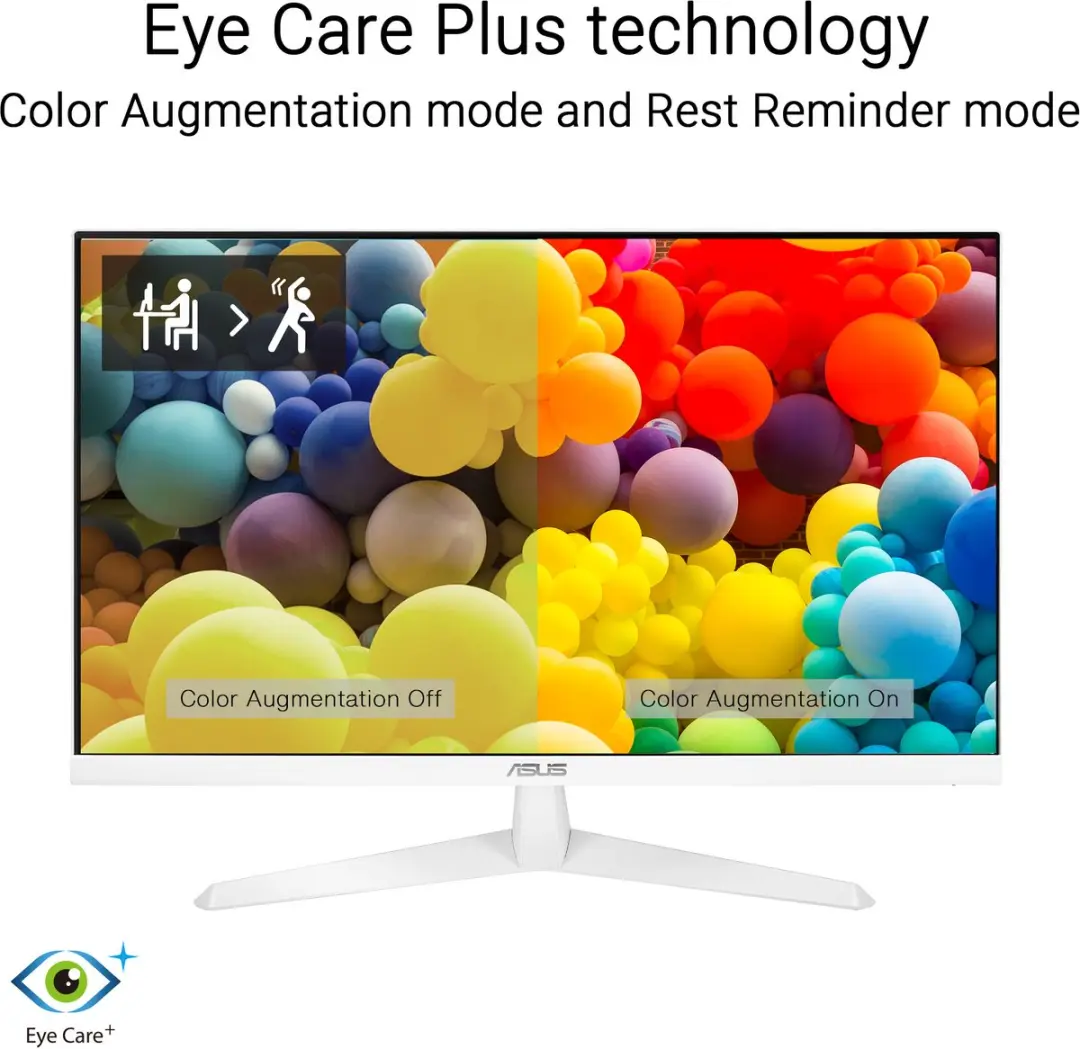 ASUS VY279HGR-W Eye Care Monitor 27" - FHD 120Hz Wit