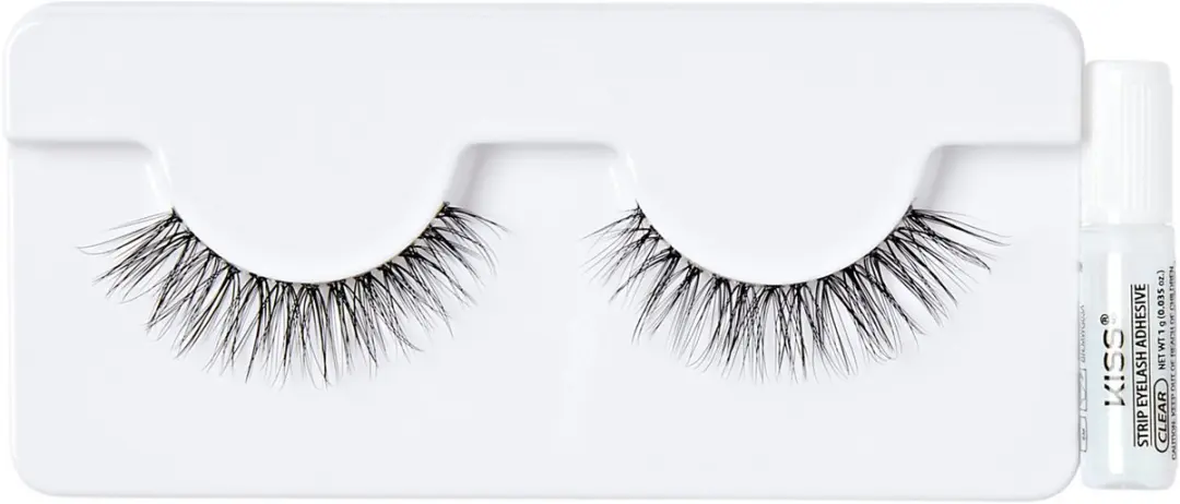 Kiss Bare Collection KAR01C Kunstwimpers - Superdun - Zwart