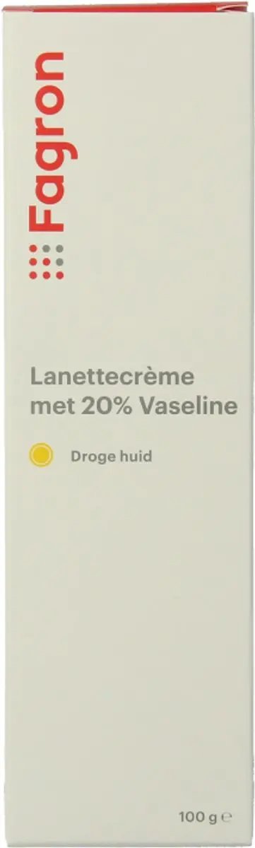 Fagron Lanettecreme 20% Vaseline 100ml