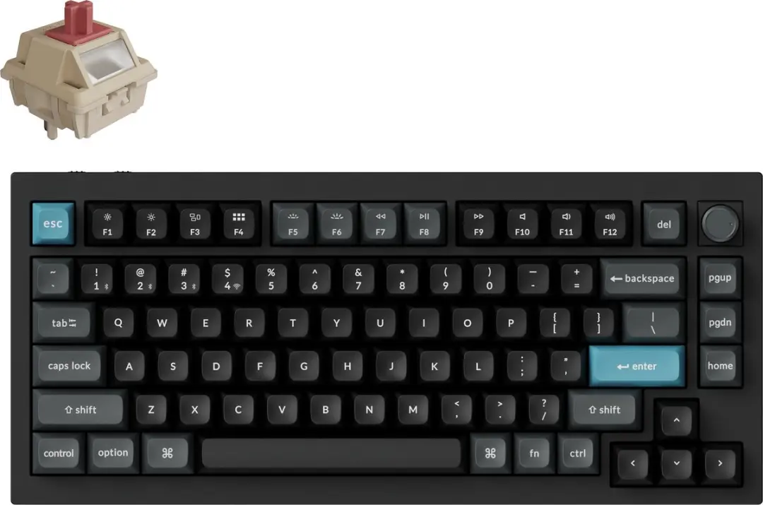 Keychron Q1 Ultra Q1U-M1 Mechanisch Toetsenbord