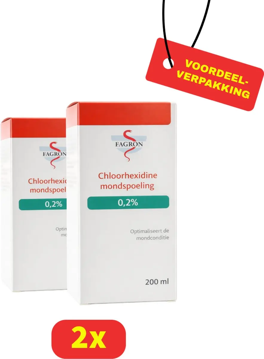 Fagron Chloorhexidine Mondspoeling 0,2%
