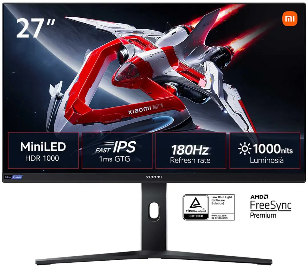 Xiaomi G Pro 27i Gaming Monitor 180Hz - Zilver
