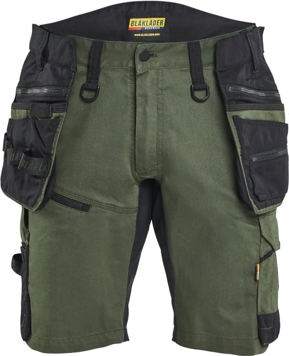 Blåkläder Striker 19721149 Werkshort - Maat 50 - Zwart