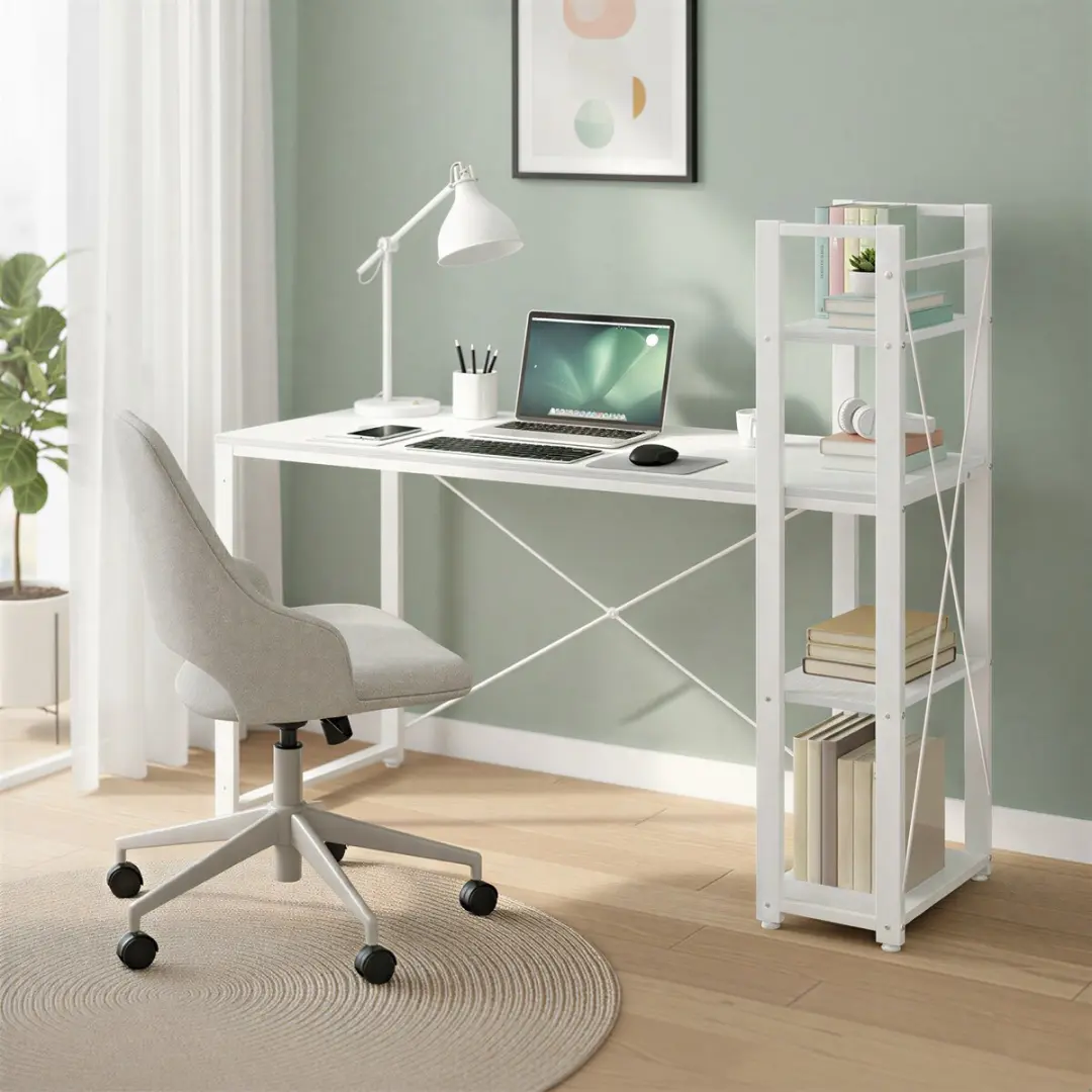 Songmics Computerbureau 120x60cm Wit